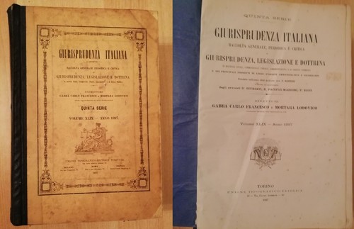 Giurisprudenza italiana - giurisprudenza,