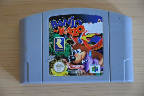N64 banjo kazooie - n64,