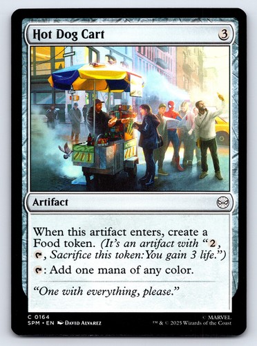 Carrello hot dog - dog, marvel's