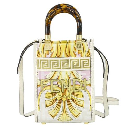 Borsa shopper fendi versace - shopper,