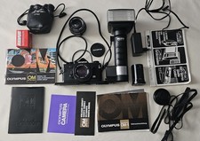 Olympus OM-1 Nero + Zuiko 50 mm f/1.8 + 28 mm f/2.8 + Metz 45 CT-1 - Vintage 