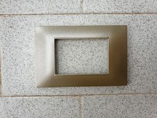 PLACCA VIMAR PLANA COMPATIBILE PLACCHE BIANCO NERO COLORATA 2 3 4 7 POSTI