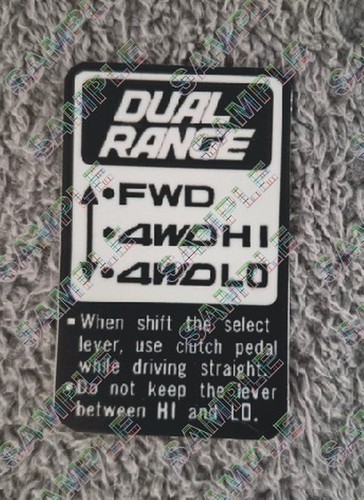 Subaru dual range fwd - ,