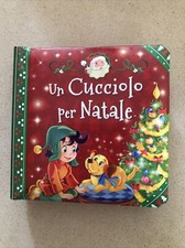 Un Cucciolo per Natale - Librottino Cubotto 10x10 cm - Babbo Regalo Leggende