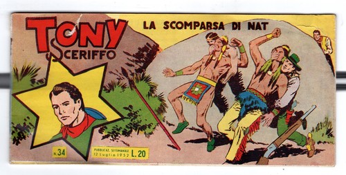 Fumetto striscia tony - fumetto,