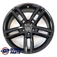 Audi A7 4G A8 4H Cerchio Lega Nero 19" 9J ET:32 Doppia Stella Raggi 4H0601025R