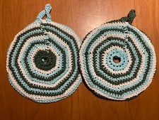 Presine all'uncinetto fatte a