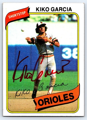 1980 topps kiko - kiko, garcia
