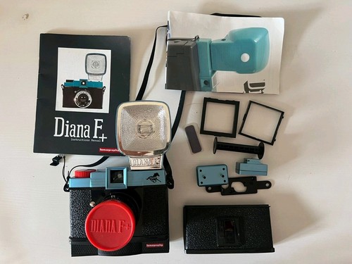 Lomography diana teal 120 - f+,