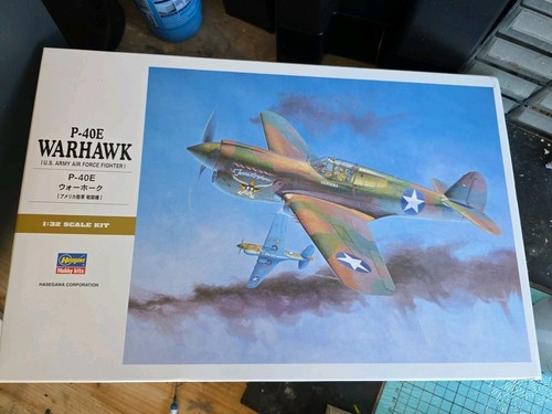 40e warhawk hasegawa - p-40e,
