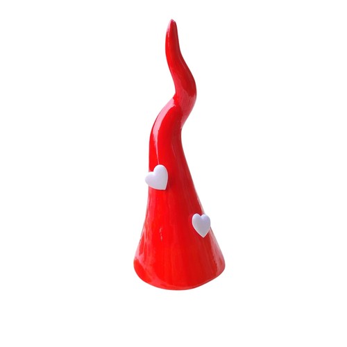 Corno portafortuna ceramica - corno,