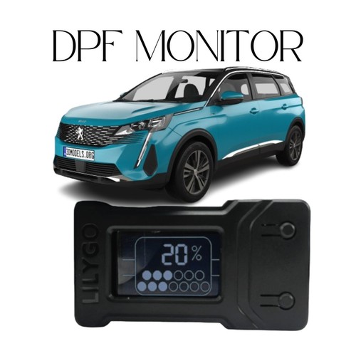 Dpf monitor peugeot 5008 - monitor,