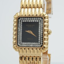 Orologio Raymondo Weil 3753 Nabucco Oro 18K Quarzo Placcato [Buono] 110018