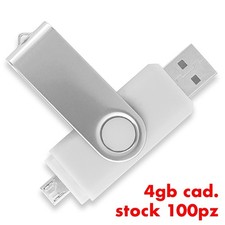 Stock 100 chiavette usb 4gb