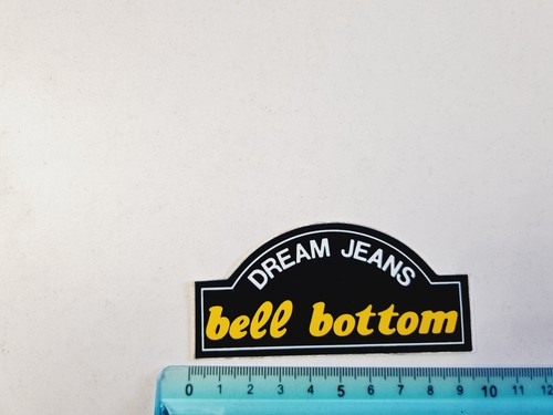 Adesivo bell bottom - bell, jeans