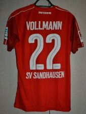 SV SANDHAUSEN GERMANIA MATCH WORN MAGLIA CALCIO 22 Korbinian Vollmann