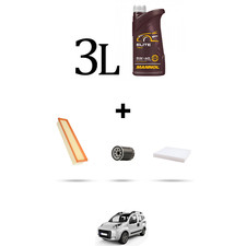 HOFFCAR Kit tagliando 3 FILTRI