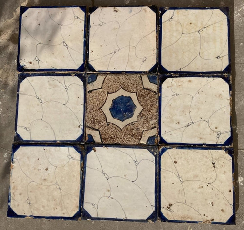 Antiche piastrelle maiolica - 9,