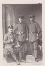 Foto studio. WW1. Tre