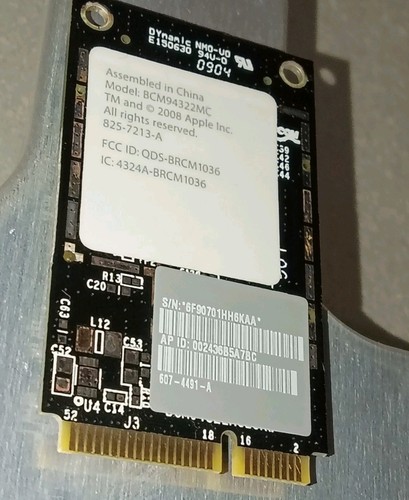 Scheda originale apple - wi-fi,