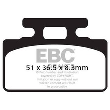 PASTIGLIE FRENO EBC SFA151