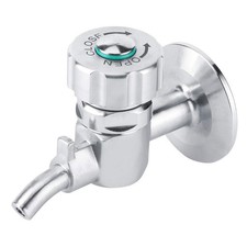 Valvola Campionamento Birra Acciaio Inox 304 Blocco Fermentazione Fusto Disconn...