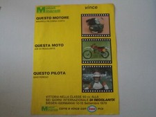 advertising Pubblicità 1979 MOTORE MINARELLI P6 CORSA CORTA/AIM 50 REGOLARITA'