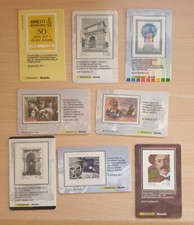 8 Tessere Filateliche Italia