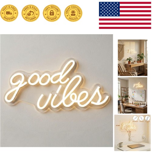 Insegna parete good vibes - insegna,