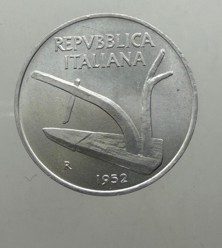 Repubblica italiana lire - italiana, 10