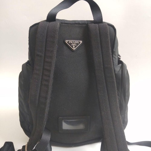 Zaino prada triangolo logo - triangolo,