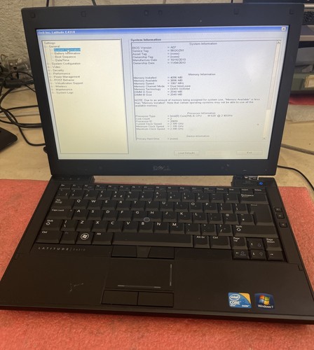 Dell e4310 i5 520m 4gb - 13,3”,
