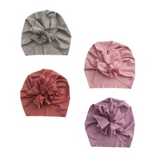  4 Pcs Berretto Neonato Cappelli Bimba Cappello Caldo Da Bambino Appena Nati