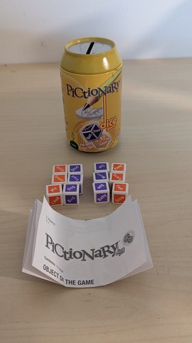 Gioco dadi pictionary - dadi,