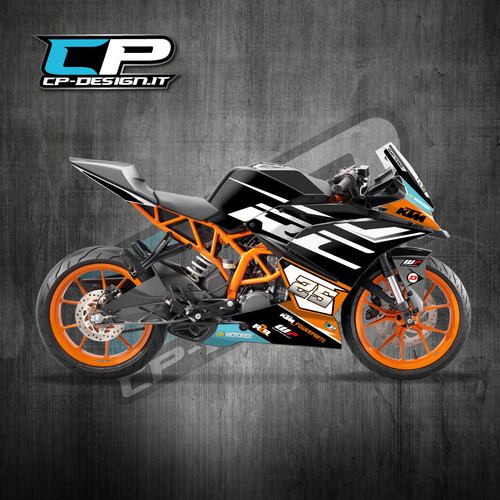 Kit grafiche per ktm rc125 - per,