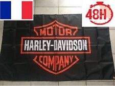 Drapeau publicitaire bannière flag Harley Davidson moto 90x150 CM