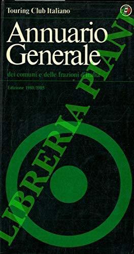 Annuario generale 1980 - annuario,