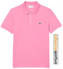 POLO LACOSTE SLIM FIT IN PETIT PIQUÈ MANICA CORTA- PH4012-00-2R3 col.rosa