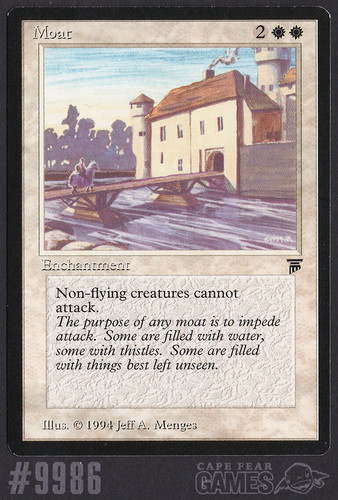 Mtg moat 9986 - moat, come