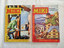 LOTTO DI 2 ALBI DI CAPITAN MIKI N° 96 e 157 ORIGINALI 1964-65, EDITRICE DARDO