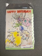 Carta Compleanno Pokemon TOMY