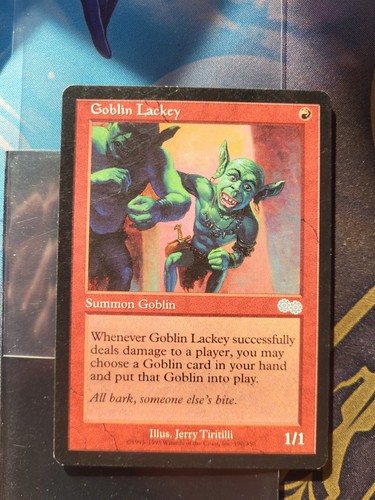 Goblin lackey urza - lackey, nm-