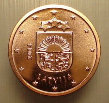2014 latvian republic cent - 2014,