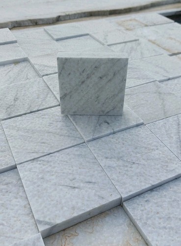 Ciottoli bianco carrara marmo - ciottoli,
