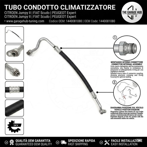 Tubo alta pressione aria - tubo,