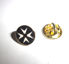 Pin spilla sconosciuta, forse SMOM croce Sovrano Militare Ordine di Malta