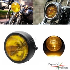Faro alogeno 12V lente ambra