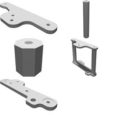 Camera Cage Mount System Compatible with DSLR and GoPro Professional Rig