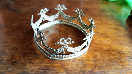 Antica corona per scultura - corona,