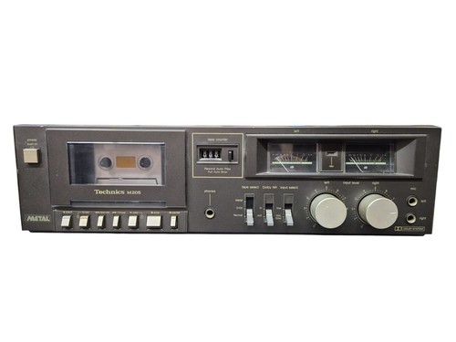 Technics m205 cassette deck - deck, /